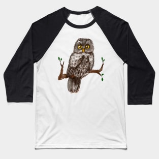 Owl Baseball T-Shirt